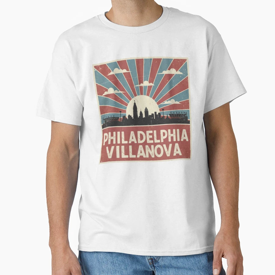 Philadelphia Villanova T-Shirt - Casual Everyday Wear Unisex - T-Shirt, Sweatshirt, Hoodie