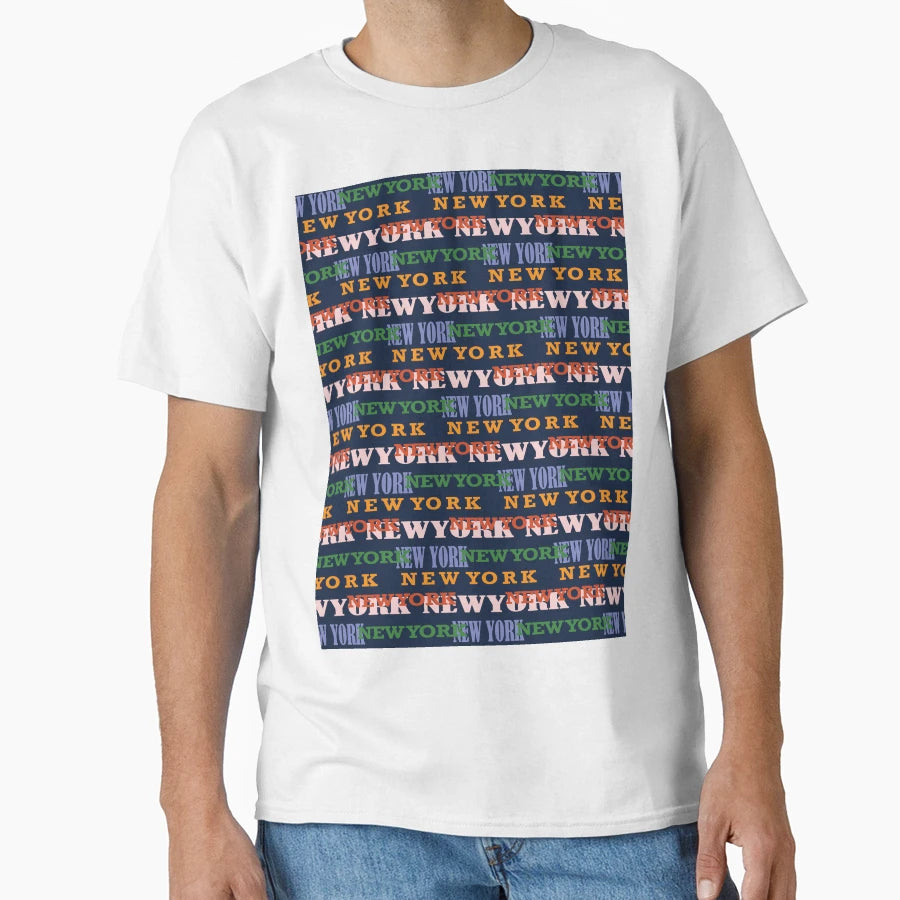 New York Typography T-Shirt - Streetwear Style Men Women - T-Shirt, Sweatshirt, Hoodie