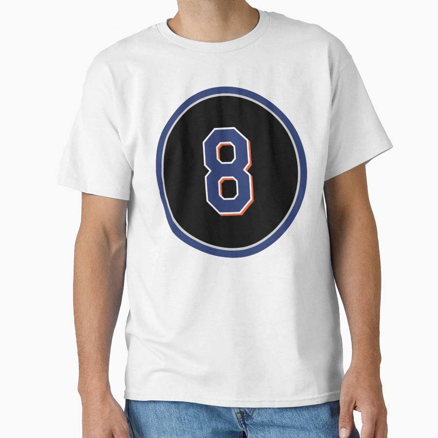 Gary Carter 8 Jersey Number T-Shirt - Custom Art Print Men Women - T-Shirt, Sweatshirt, Hoodie