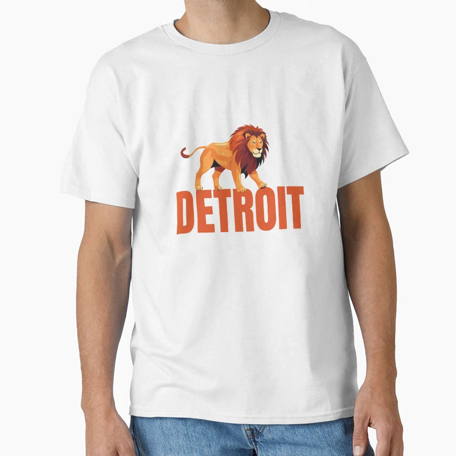 Detroit T-Shirt - Trendy Graphic Men Women - T-Shirt, Sweatshirt, Hoodie