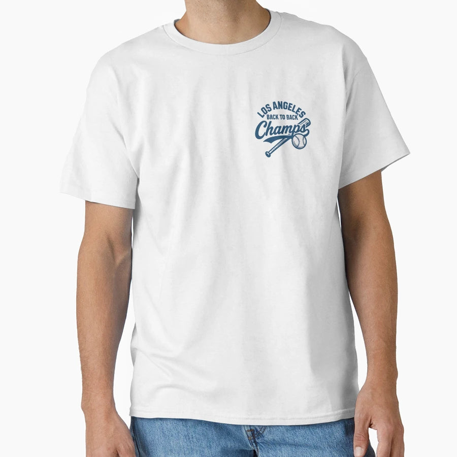 La Back To Back Champs T-Shirt - Trendy Graphic Men Women - T-Shirt, Sweatshirt, Hoodie