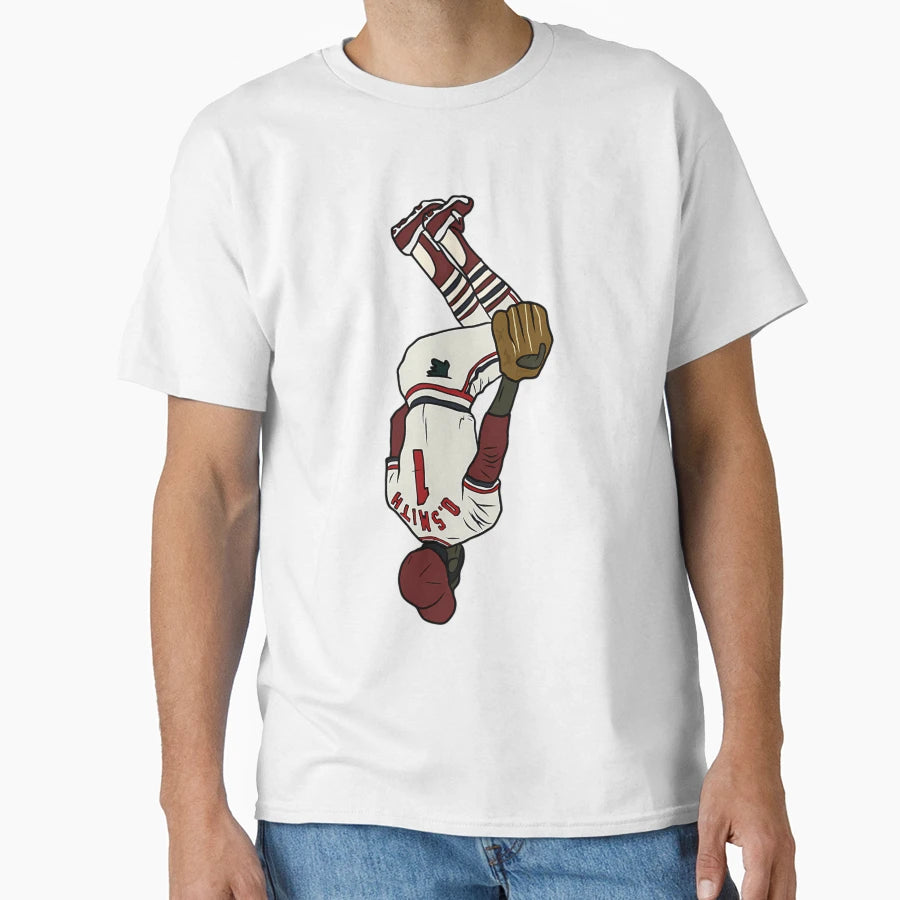 Ozzie Smith Backflip T-Shirt - Aesthetic Graphic Unisex - T-Shirt, Sweatshirt, Hoodie