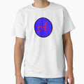 Large Capital Blue And Red Colour T-Shirt - Casual Everyday Wear Unisex - T-Shirt, Sweatshirt, Hoodie