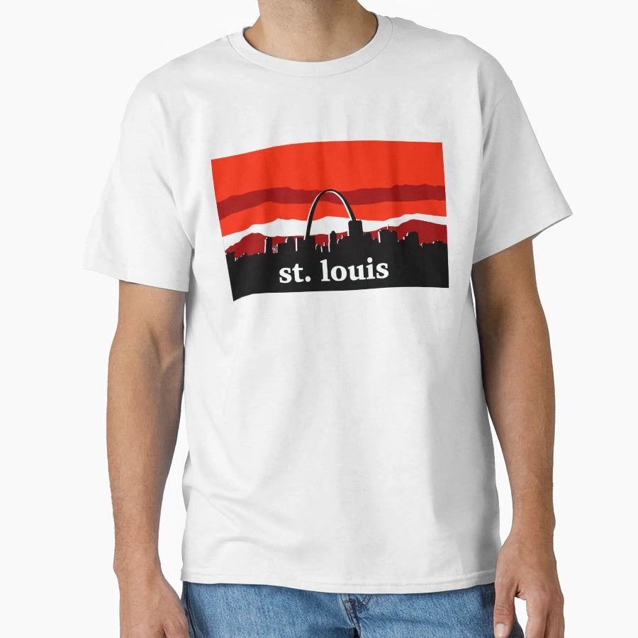Saint Louis T-Shirt - Minimalist Print Men Women - T-Shirt, Sweatshirt, Hoodie