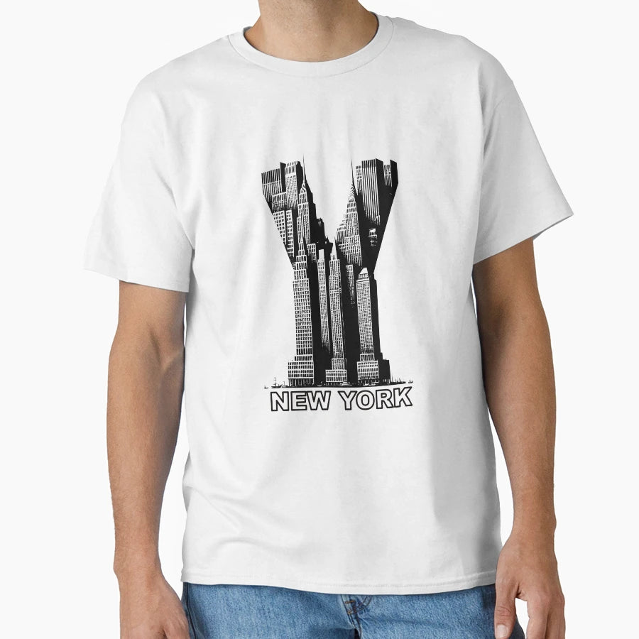New York T-Shirt - Custom Art Print Unisex - T-Shirt, Sweatshirt, Hoodie