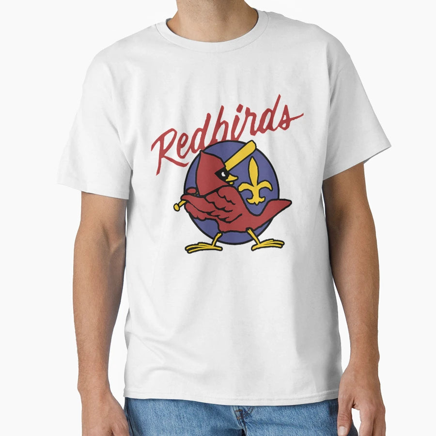 Louisville Redbirds Minor League T-Shirt - Unique Graphic for Adults - T-Shirt, Sweatshirt, Hoodie