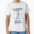 Los Angeles California Baseball T-Shirt - Minimalist Print Men Women - T-Shirt, Sweatshirt, Hoodie