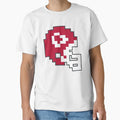 Kansas City Tecmo Bowl Helmet And T-Shirt - Minimalist Print Unisex - T-Shirt, Sweatshirt, Hoodie