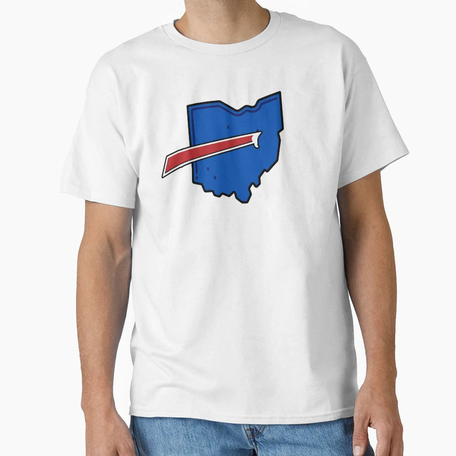 Ohio Buffallo Backers Mafia Fottball Fan T-Shirt - Minimalist Print Unisex - T-Shirt, Sweatshirt, Hoodie