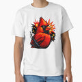 Cardinal Scarlet Flash T-Shirt - Unique Graphic Unisex - T-Shirt, Sweatshirt, Hoodie
