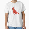 Red Bird T-Shirt - Graphic Print Unisex - T-Shirt, Sweatshirt, Hoodie