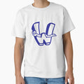 Worm Letter W Funny First Word Abc Name T-Shirt - Streetwear Style Unisex - T-Shirt, Sweatshirt, Hoodie