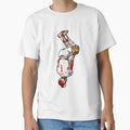 Ozzie Smith Flip Celebration Cartoon T-Shirt - Aesthetic Graphic for Adults - T-Shirt, Sweatshirt, Hoodie