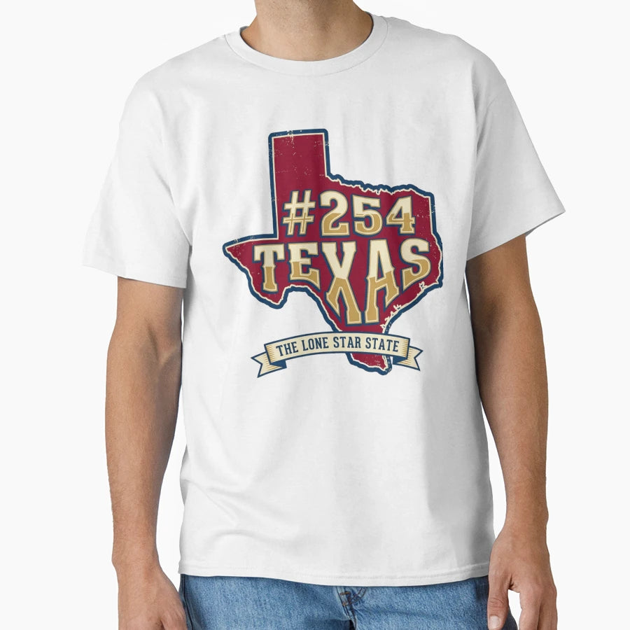 Texas 254 T-Shirt - Novelty Apparel Men Women - T-Shirt, Sweatshirt, Hoodie