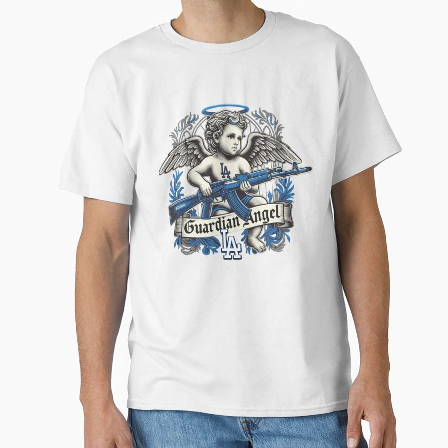 Guardian Angel Attitude La Inspired T-Shirt - Streetwear Style for Adults - T-Shirt, Sweatshirt, Hoodie
