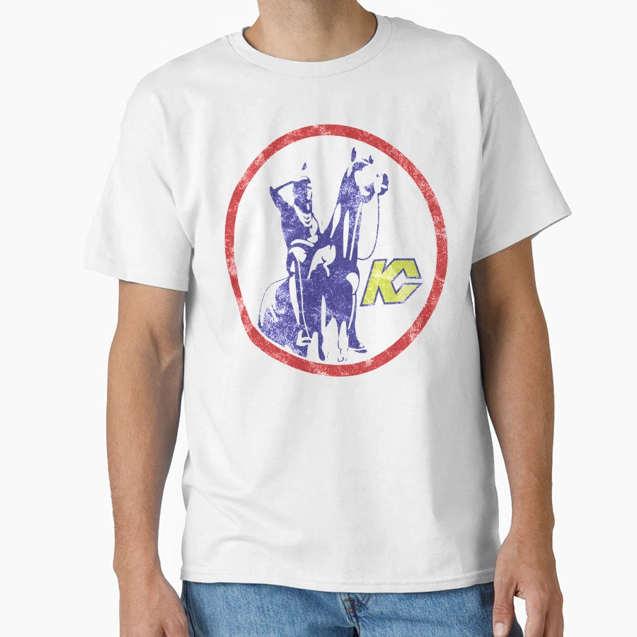 Kansas City Scouts Logo Weathered T-Shirt - Casual Everyday Wear Unisex - T-Shirt, Sweatshirt, Hoodie