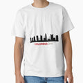 Columbus Skyline T-Shirt - Custom Art Print Men Women - T-Shirt, Sweatshirt, Hoodie