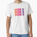 Houston Tx T-Shirt - Graphic Print Unisex - T-Shirt, Sweatshirt, Hoodie