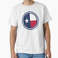 Texan Roundel T-Shirt - Trendy Graphic for Adults - T-Shirt, Sweatshirt, Hoodie