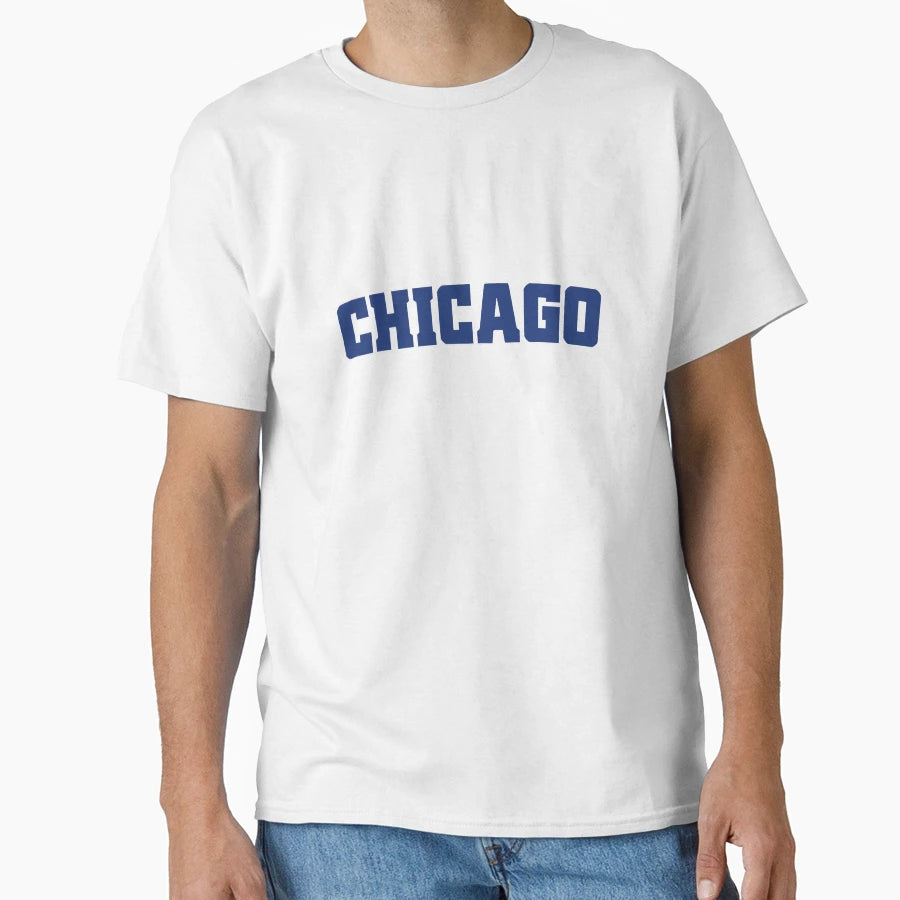 Chicago City T-Shirt - Minimalist Print Men Women - T-Shirt, Sweatshirt, Hoodie