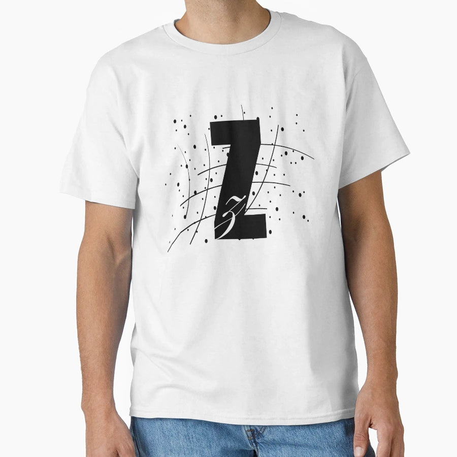 Letter Z T-Shirt - Aesthetic Graphic Men Women - T-Shirt, Sweatshirt, Hoodie
