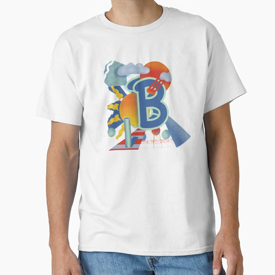 Letter B Original Artwork From T-Shirt - Casual Everyday Wear Men Women - T-Shirt, Sweatshirt, Hoodie