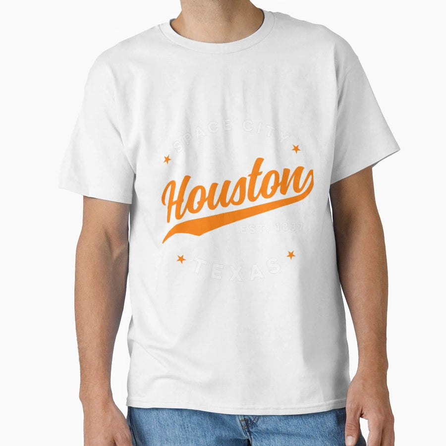 Space City Orange T-Shirt - Streetwear Style for Adults - T-Shirt, Sweatshirt, Hoodie