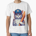 Astros Cat T-Shirt - Trendy Graphic Men Women - T-Shirt, Sweatshirt, Hoodie