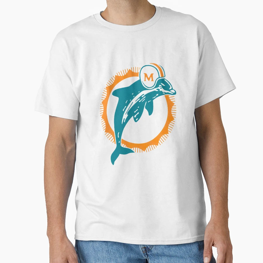 Dolphins T-Shirt - Trendy Graphic Unisex - T-Shirt, Sweatshirt, Hoodie