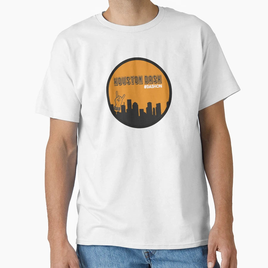 Houston Dash Hid T-Shirt - Custom Art Print Men Women - T-Shirt, Sweatshirt, Hoodie