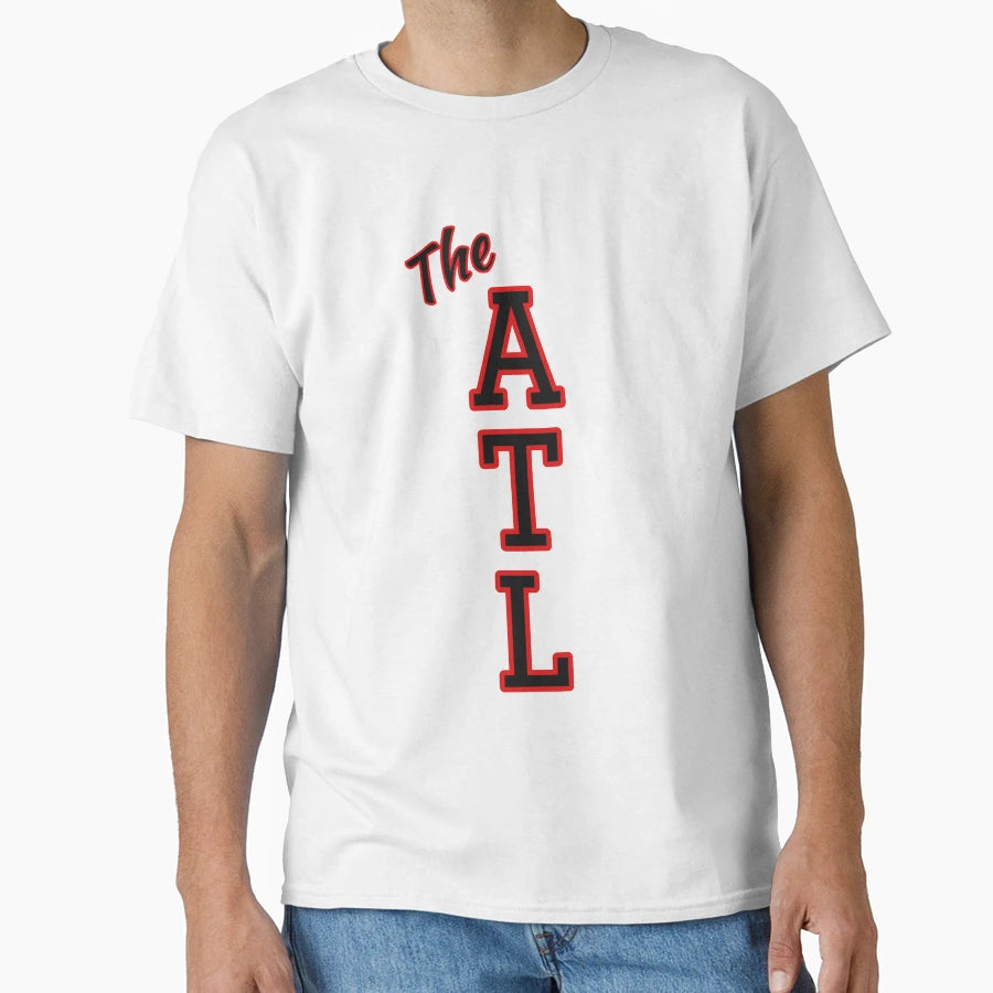 Atl Red And Black T-Shirt - Custom Art Print Unisex - T-Shirt, Sweatshirt, Hoodie