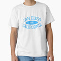 San Diego California T-Shirt - Graphic Print Unisex - T-Shirt, Sweatshirt, Hoodie