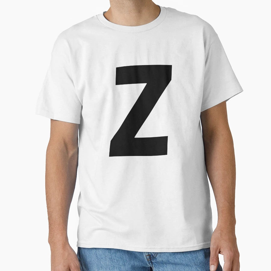 Z Word Letter Zz Zeta Zzz Zet Letra Z T-Shirt - Unique Graphic for Adults - T-Shirt, Sweatshirt, Hoodie