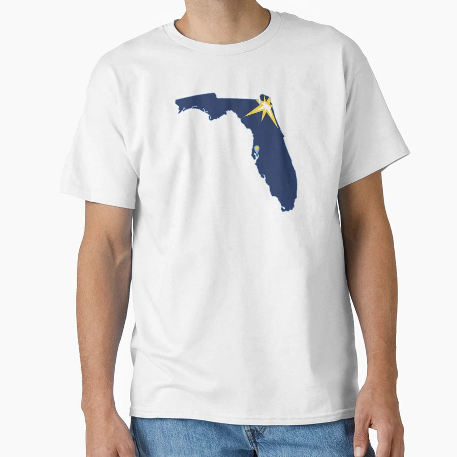 Tampa Bay Baseball T-Shirt - Graphic Print Men Women - T-Shirt, Sweatshirt, Hoodie