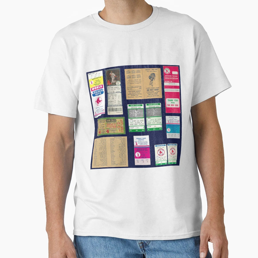 Joes Ticket Memories T-Shirt - Casual Everyday Wear Men Women - T-Shirt, Sweatshirt, Hoodie
