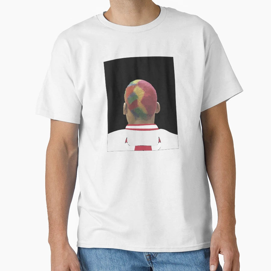 Dennis Rodman Chicago Bulls Basketball T-Shirt - Novelty Apparel Unisex - T-Shirt, Sweatshirt, Hoodie