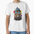 Detroit Lion T-Shirt - Custom Art Print Unisex - T-Shirt, Sweatshirt, Hoodie