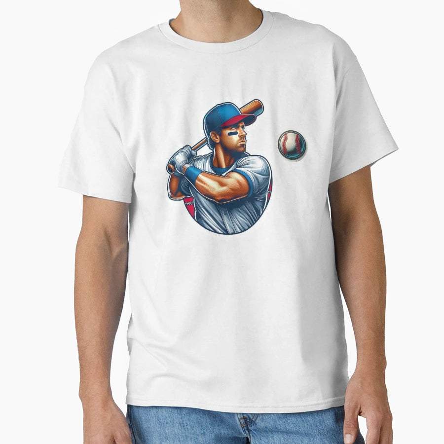 Baseball Player T-Shirt - Trendy Graphic Men Women - T-Shirt, Sweatshirt, Hoodie