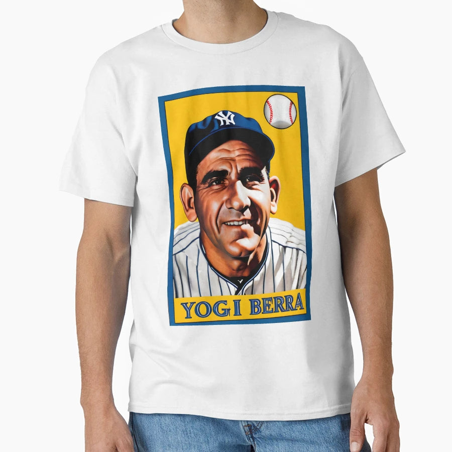Yogi Berra All Star Baseball T-Shirt - Casual Everyday Wear Men Women - T-Shirt, Sweatshirt, Hoodie