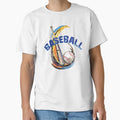Baseball T-Shirt - Graphic Print Unisex - T-Shirt, Sweatshirt, Hoodie