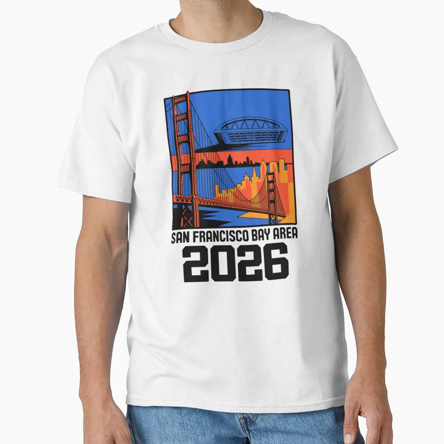 San Francisco Bay Area Golden T-Shirt - Casual Everyday Wear for Adults - T-Shirt, Sweatshirt, Hoodie