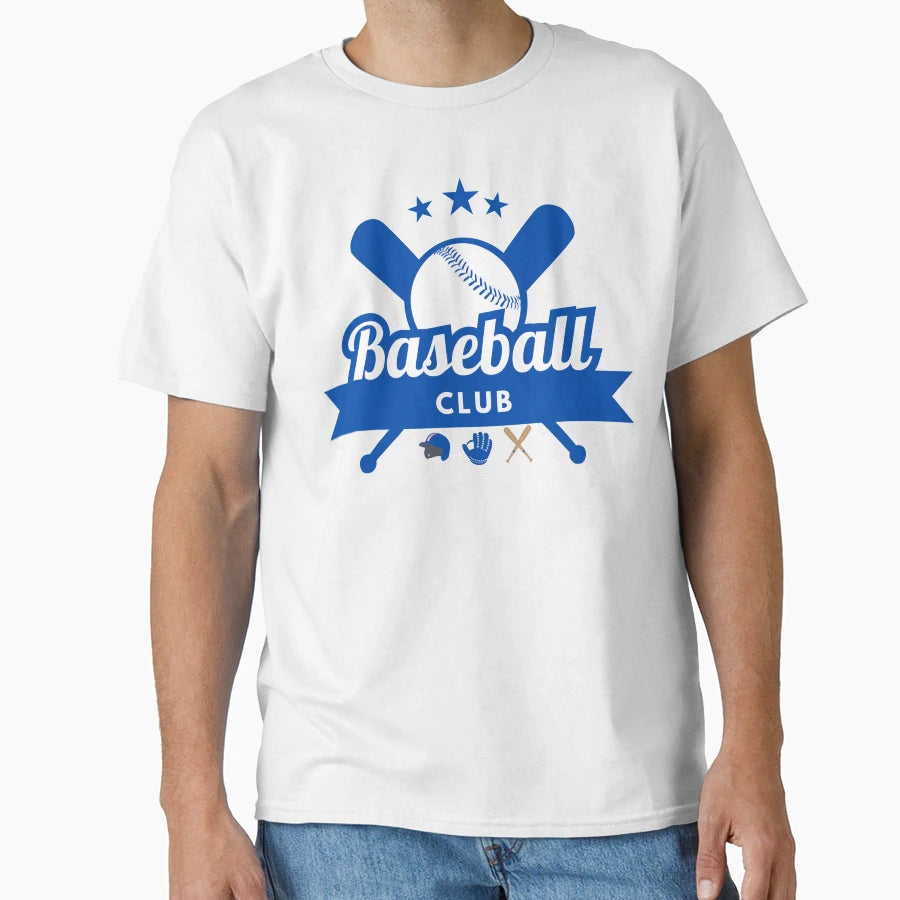 Baseball Club Baseball T-Shirt - Fun Novelty Design Unisex - T-Shirt, Sweatshirt, Hoodie