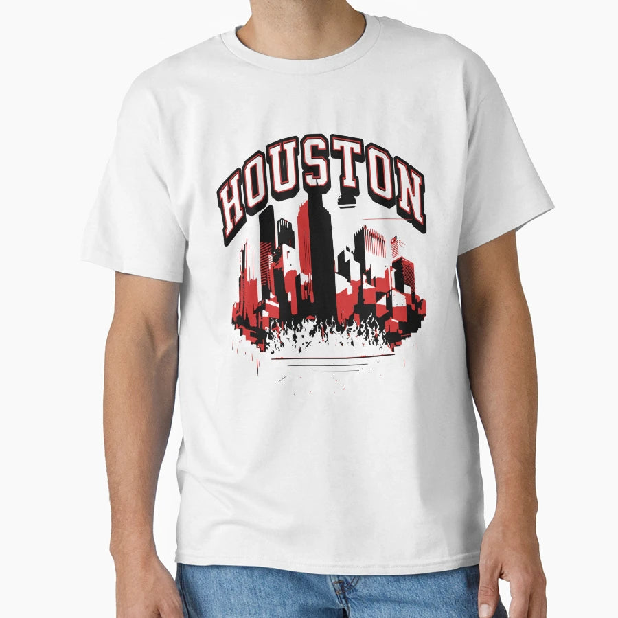 Houston T-Shirt - Fun Novelty Design for Adults - T-Shirt, Sweatshirt, Hoodie