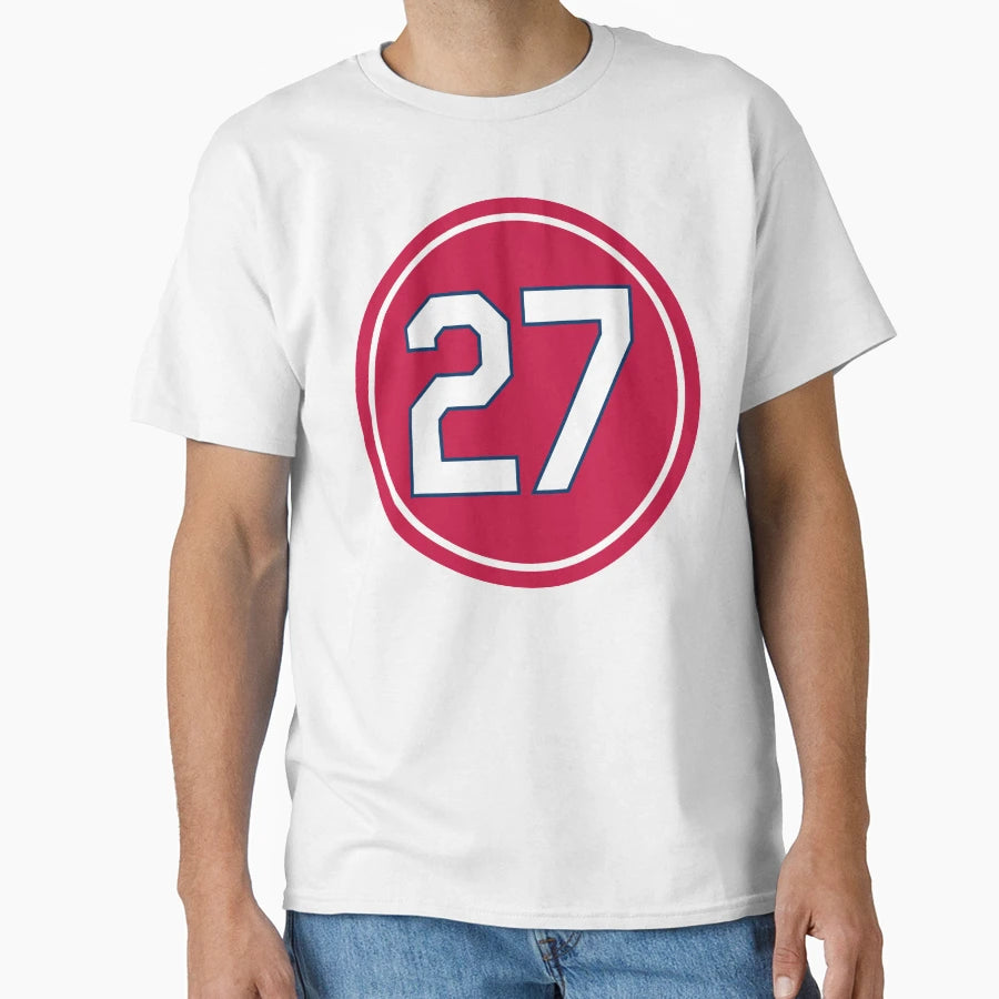 Scott Rolen 27 Jersey Number T-Shirt - Unique Graphic Men Women - T-Shirt, Sweatshirt, Hoodie