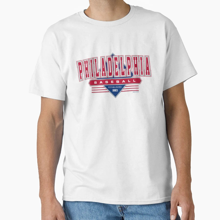 Philadelphia Philly Baseball Phillies T-Shirt - Novelty Apparel Men Women - T-Shirt, Sweatshirt, Hoodie