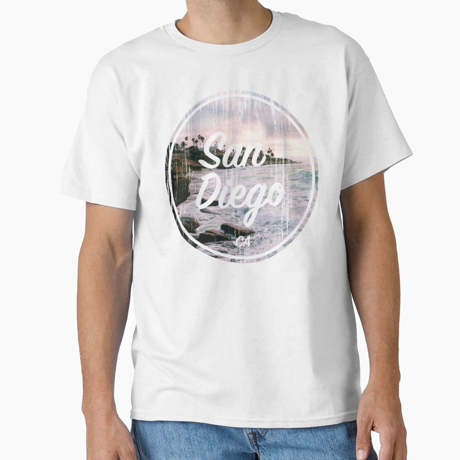 Rugged San Diego T-Shirt - Trendy Graphic Men Women - T-Shirt, Sweatshirt, Hoodie
