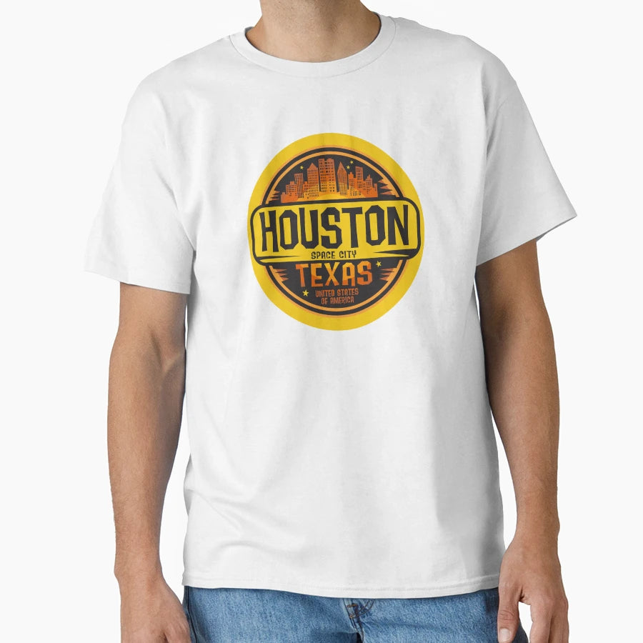 Houston Texas T-Shirt - Unique Graphic for Adults - T-Shirt, Sweatshirt, Hoodie