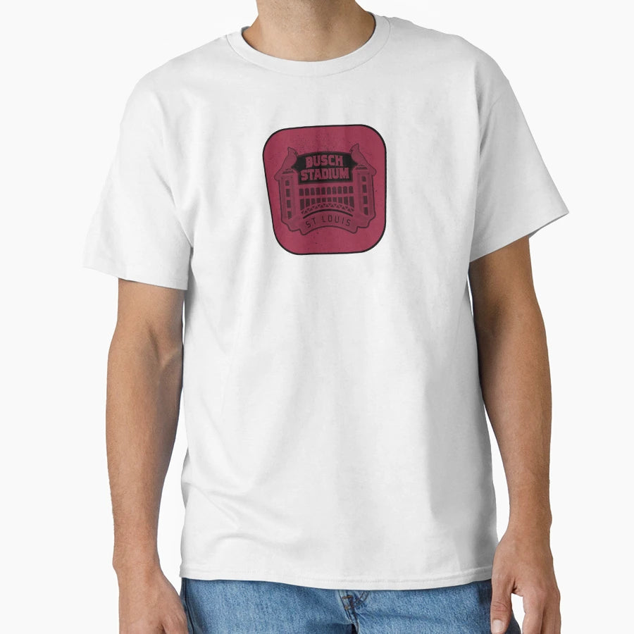 Busch Memorial Stadium Football Cardinals T-Shirt - Graphic Print Men Women - T-Shirt, Sweatshirt, Hoodie