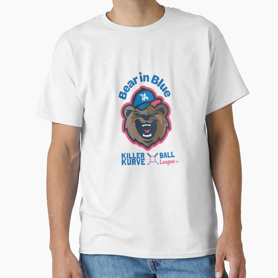 Bear Blue T-Shirt - Trendy Graphic Men Women - T-Shirt, Sweatshirt, Hoodie