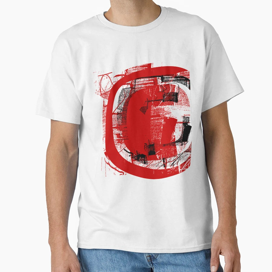 Red Black And White T-Shirt - Graphic Print Unisex - T-Shirt, Sweatshirt, Hoodie